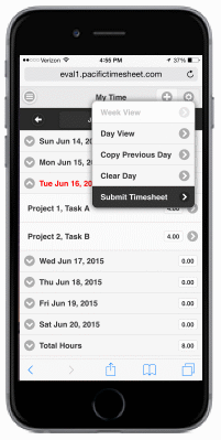 Pacific Timesheet Mobile Time & Expense Tracking