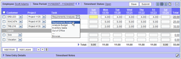 project-timesheet-overview