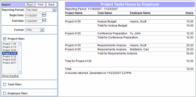 project-job-reports